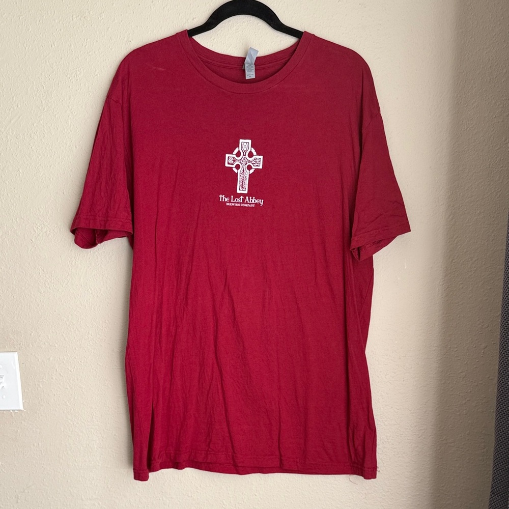 Red Graphic Tee for Men